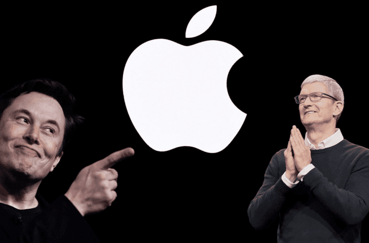 Musk ทะเลาะกับ Apple