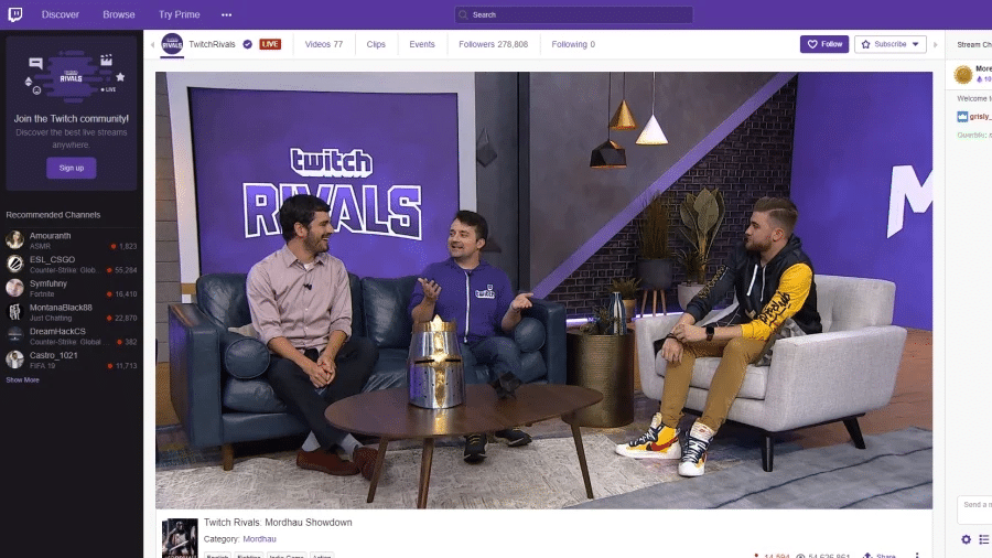 สตรีมมิ่ง Twitch