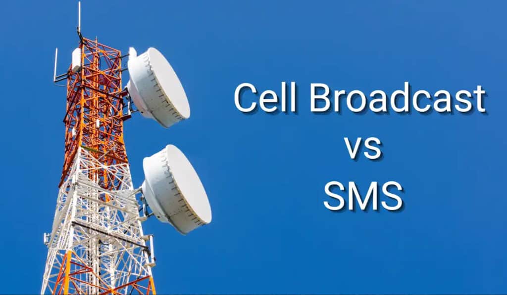 cell broadcast