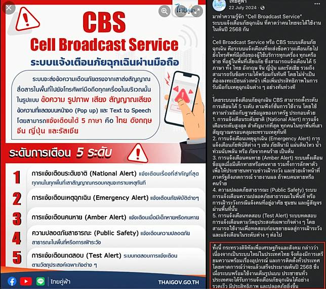 Cell Broadcast คืออะไร