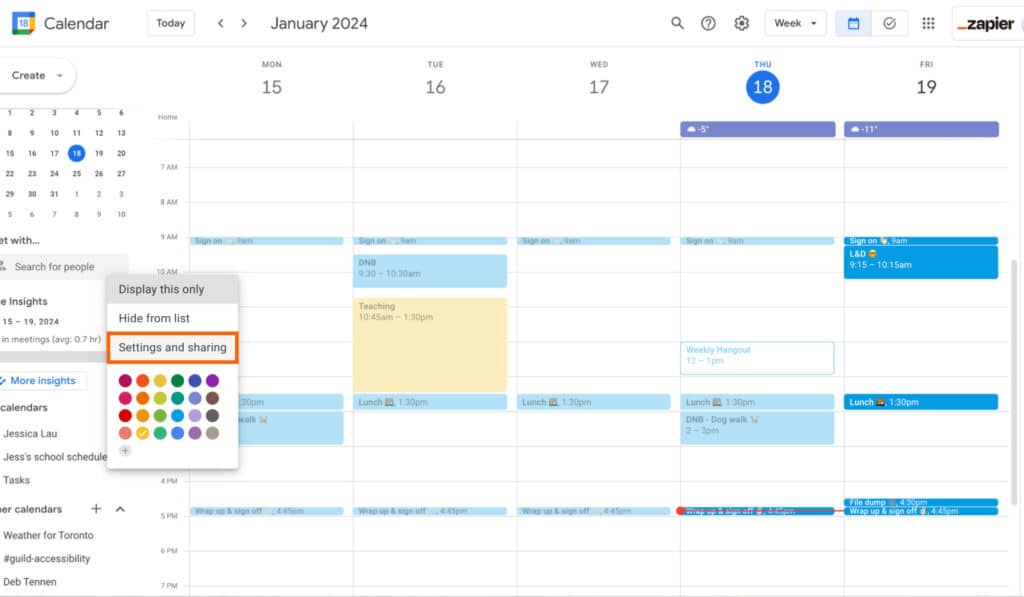 Google Calendar