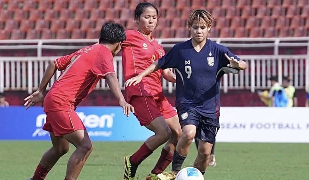 หญิงไทย U19 ถล่ม