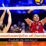 ไทย แพ้ บัลแกเรีย