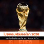 โปรแกรมฟุตบอลโลก 2026