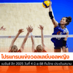 โปรแกรมวอลเลย์บอล