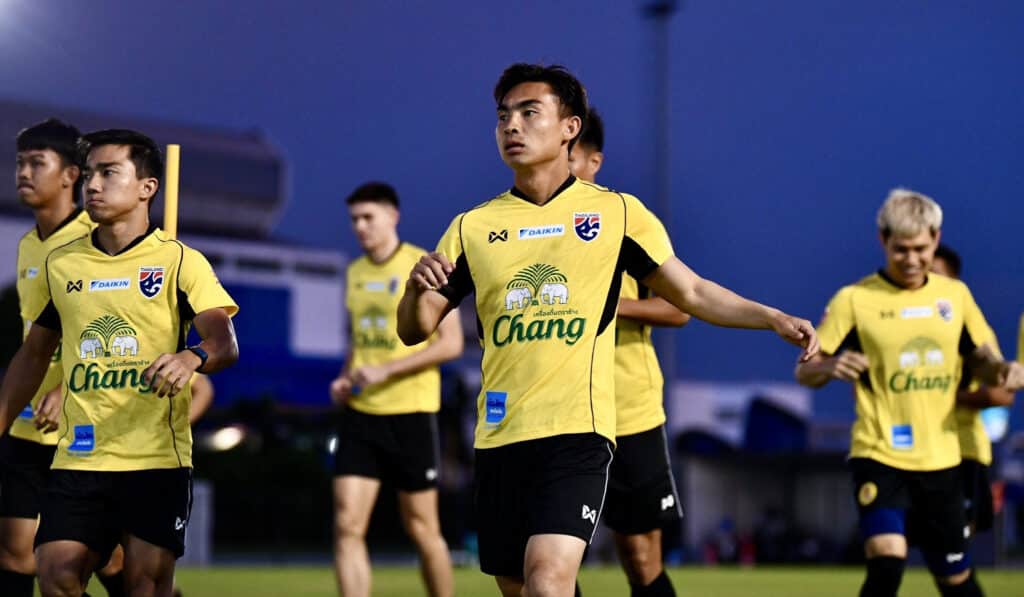 ทีมชาติไทยลงซ้อม