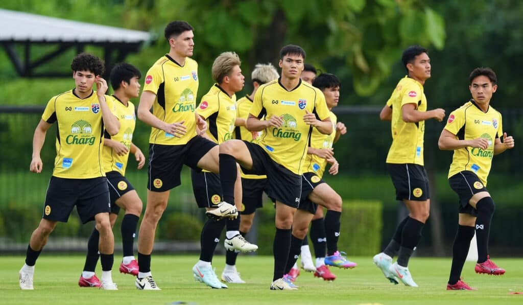 ทีมชาติไทยลงซ้อม