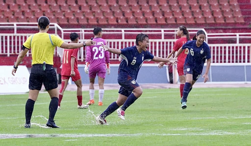 หญิงไทย U19 ถล่ม