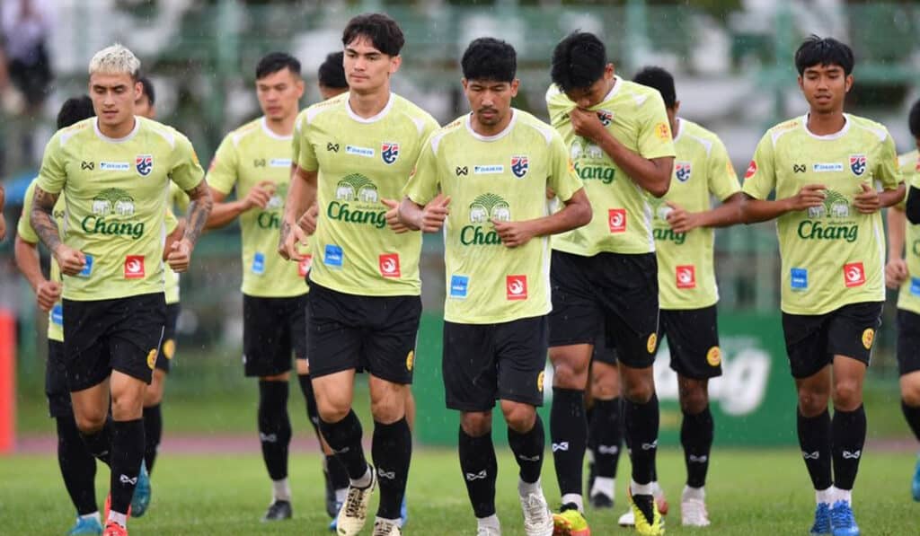 ทีมชาติไทย ลงฝึกซ้อม
