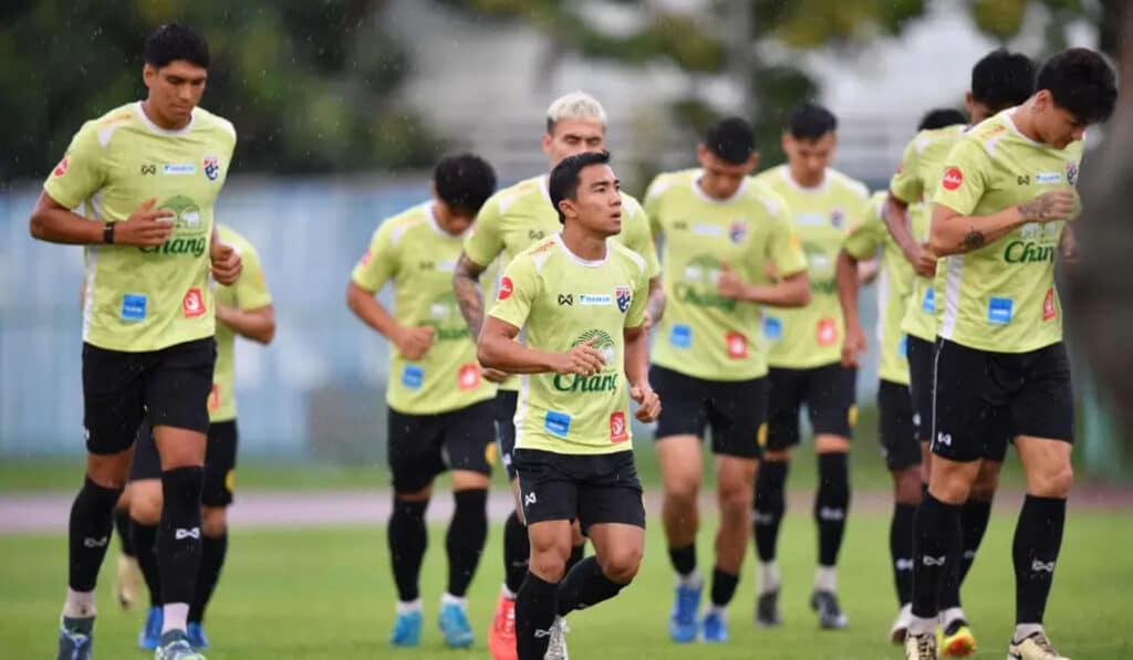 ทีมชาติไทย ลงฝึกซ้อม