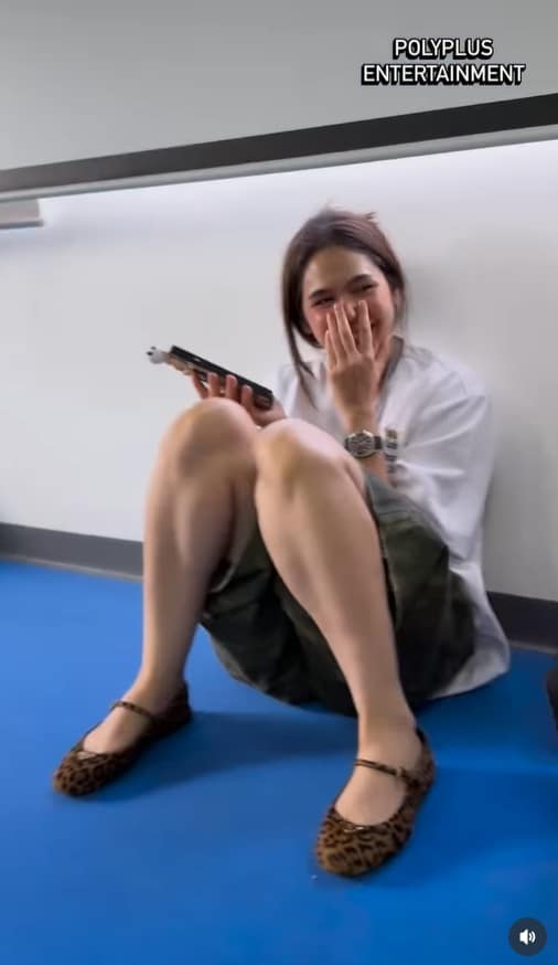 น้องเกล ทุบสะโพก