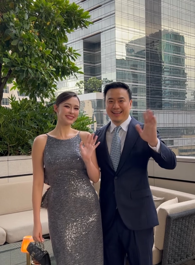 แพทริเซีย ควงสามี