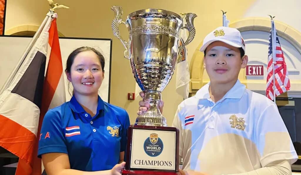 นักกอล์ฟเยาวชนไทย คว้า