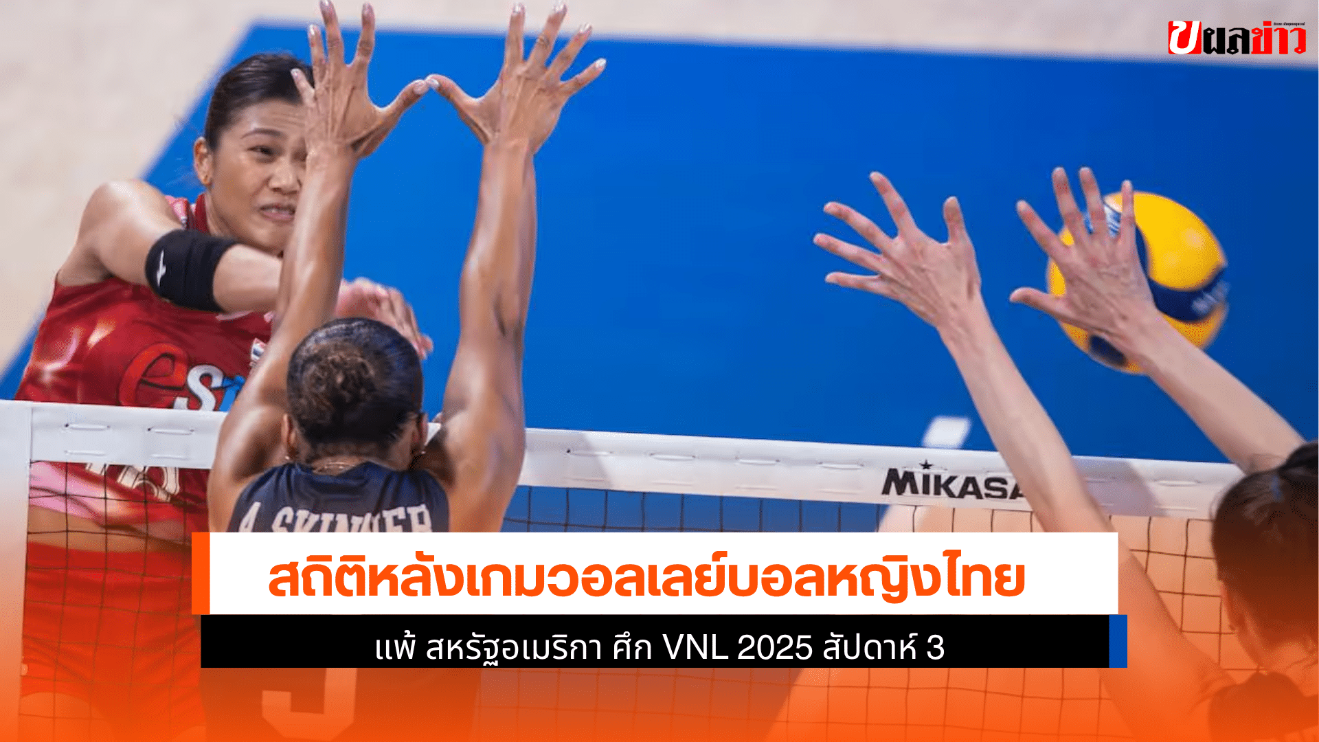 ไทย พ่าย สหรัฐ