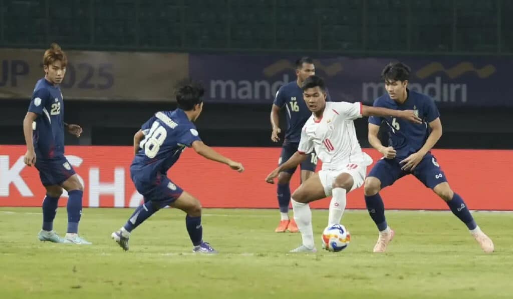 ไทย U23 เสมอเมียนมา