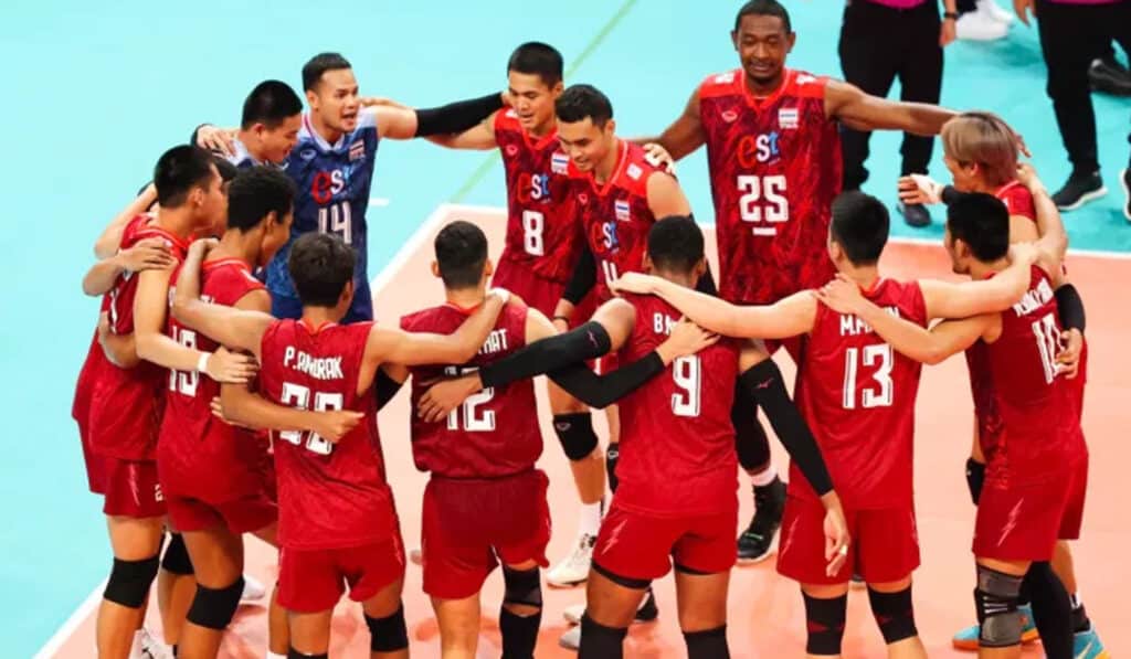 โปรแกรมวอลเลย์บอลชาย