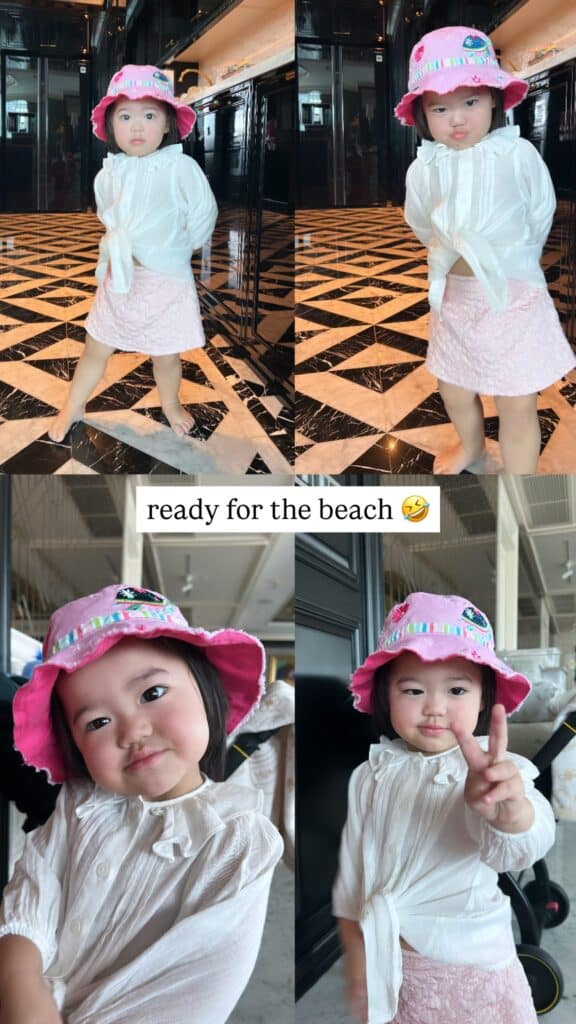 น้องเอลิเซีย วัย 2 ขวบ