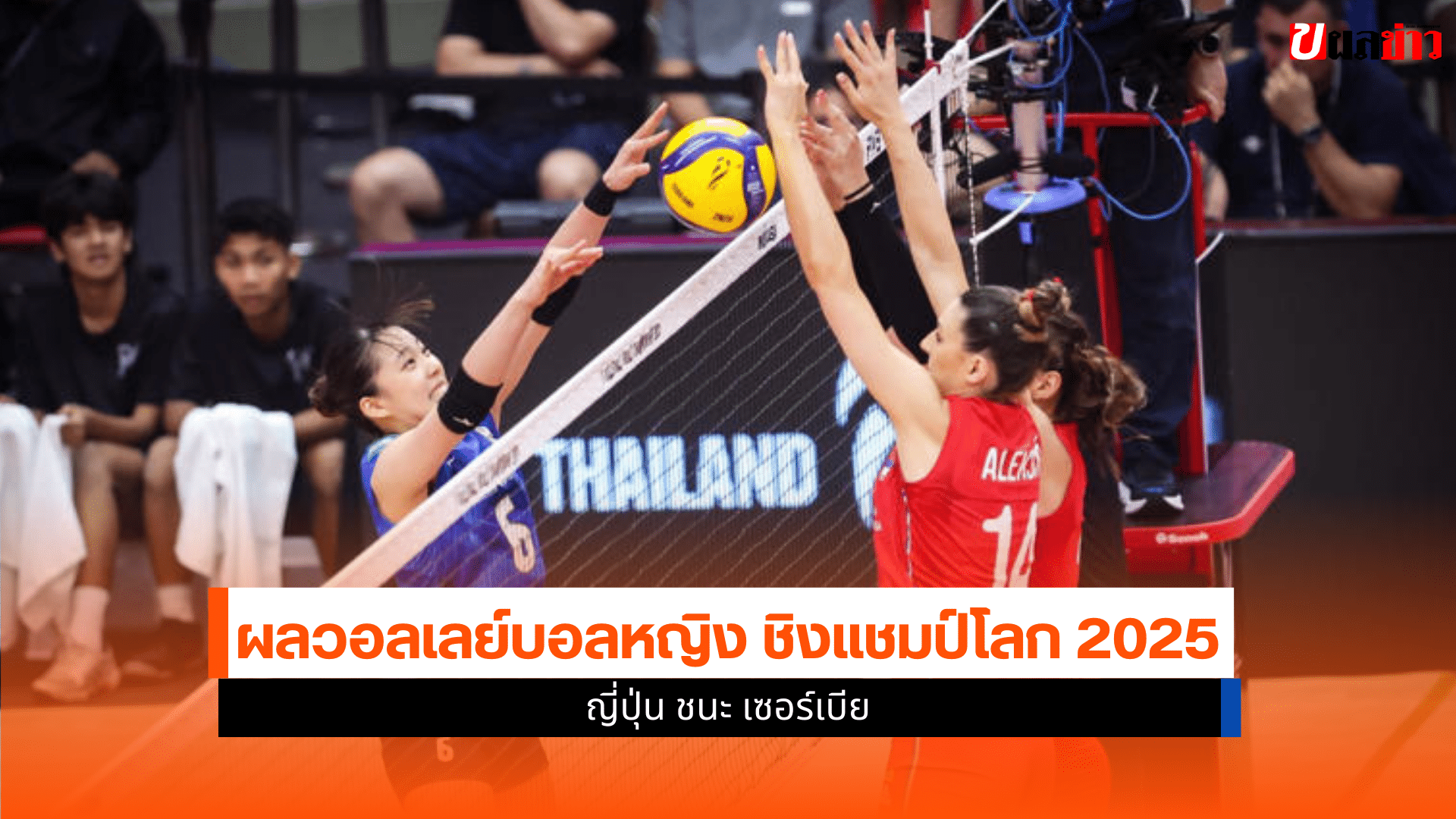 ผลวอลเลย์บอลหญิง