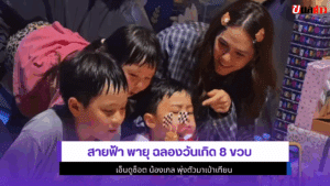 สายฟ้า พายุ ฉลองวันเกิด