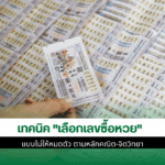 เลือกเลขซื้อหวย