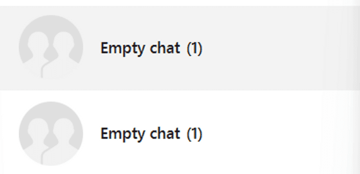 Empty Chat