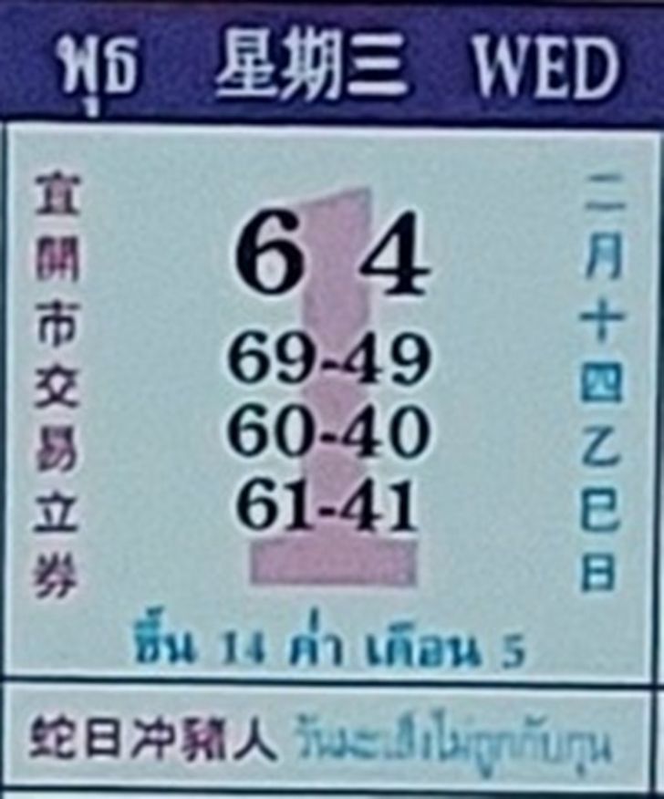 ปฏิทินคำชะโนด
