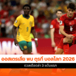 ออสเตรเลีย พบ ตุรกี