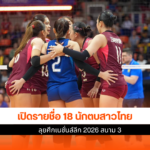 นักตบสาวไทย