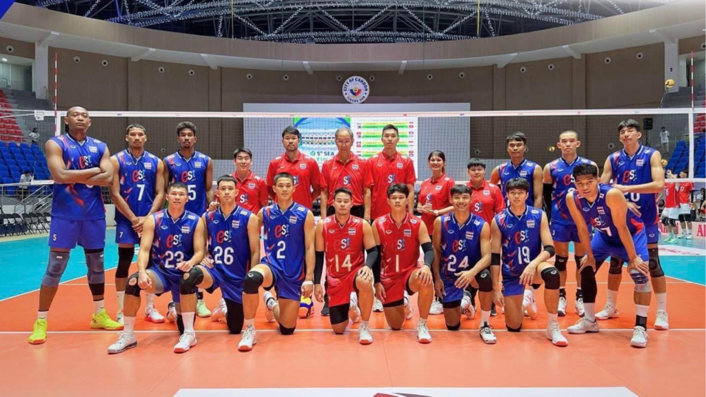 นักตบลูกยางชายไทย