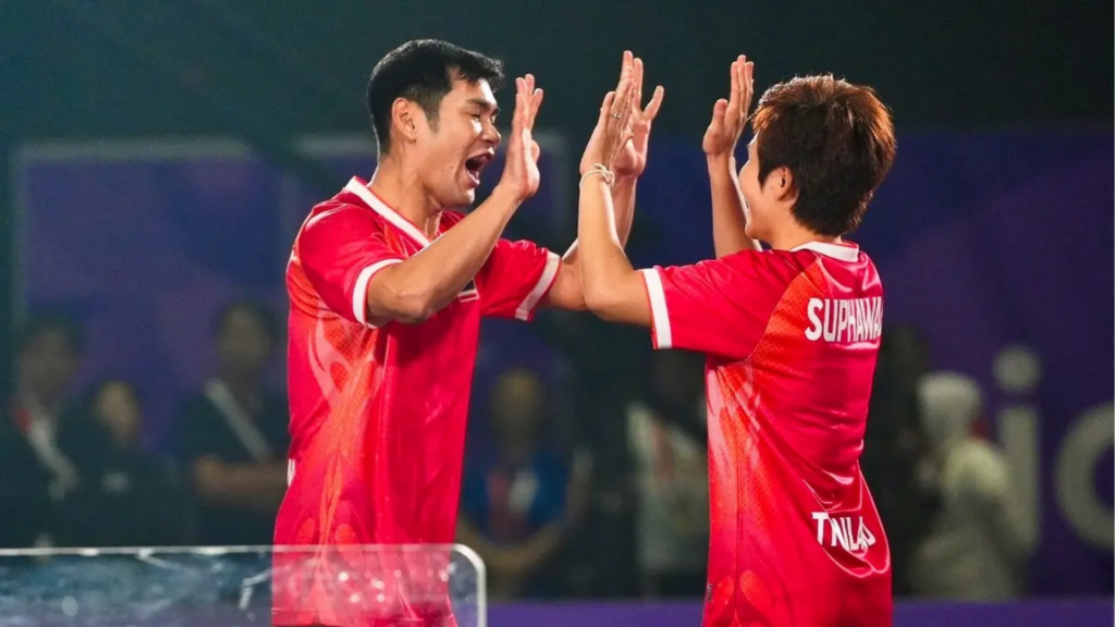 เทคบอล คู่ผสมไทย