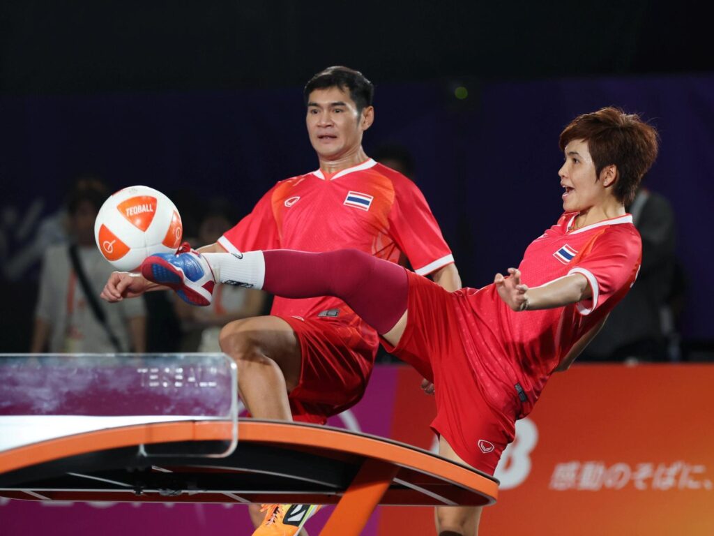 เทคบอล คู่ผสมไทย